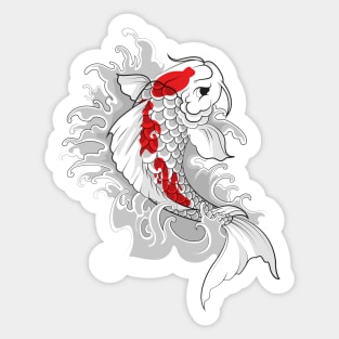 KOI Sticker